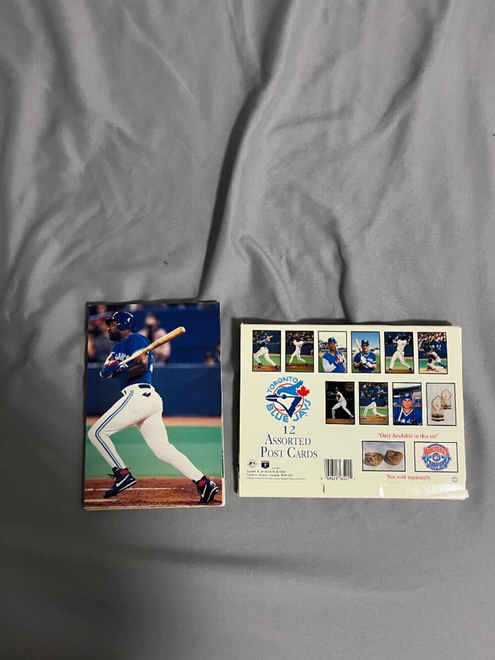 TORONTO BLUE JAYS 1994 Postcard Set Back 2 Back WORLD SERIES CHAMPIONS - Picture 4 of 4